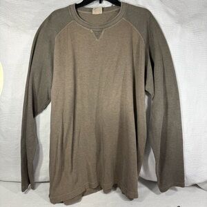Woolrich Sweater Men’s Pullover two‎ toned Size XL Long Sleeve